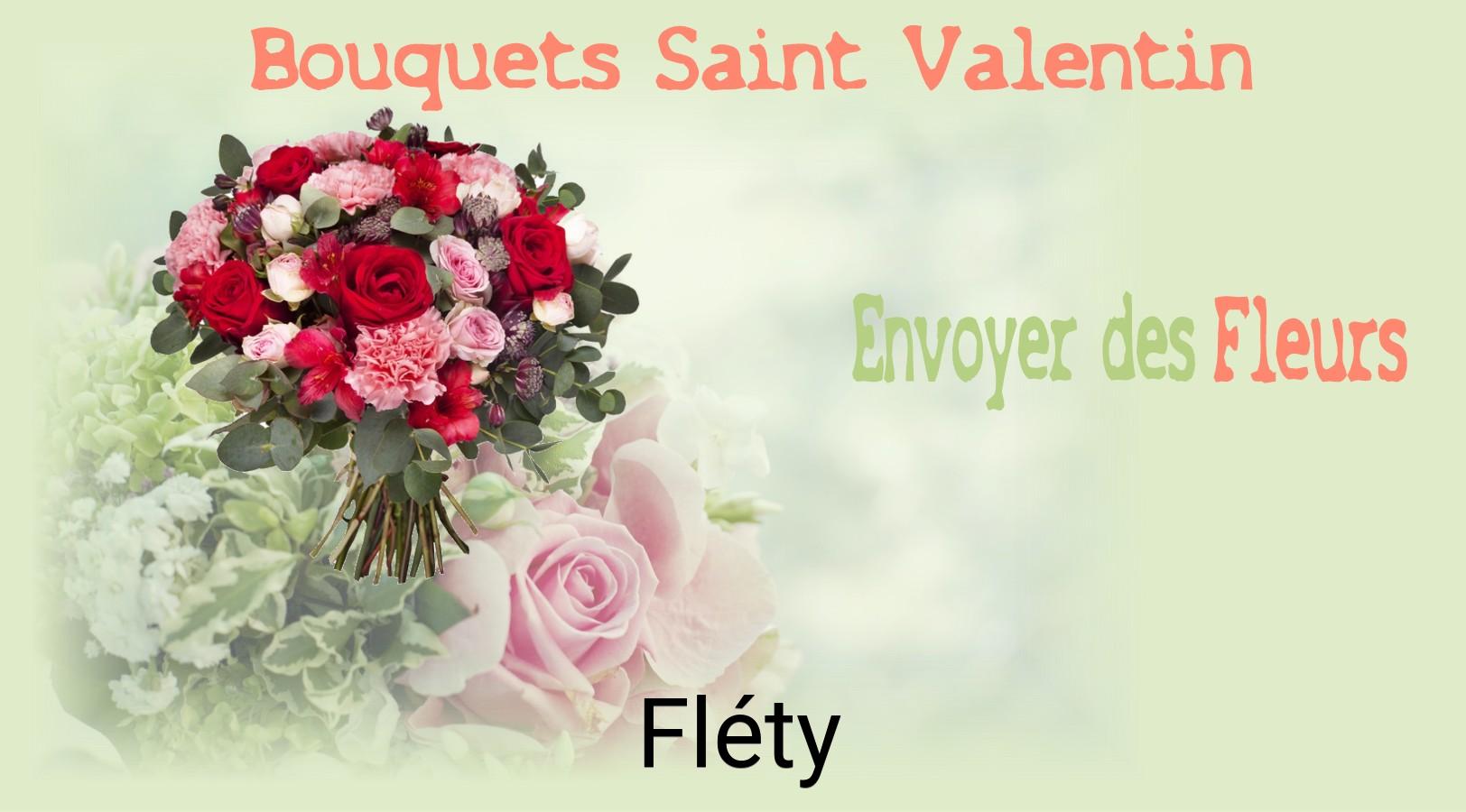 Roses de Saint-Valentin livrées à Fléty
